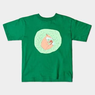 Sleeping Fox Kids T-Shirt